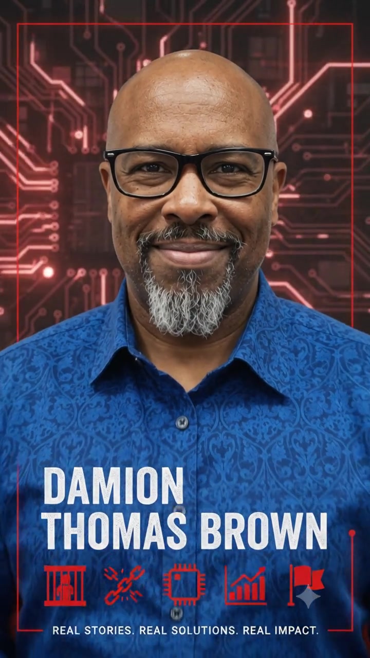 Damion Thomas Brown in his TEDx talk coming soon reel